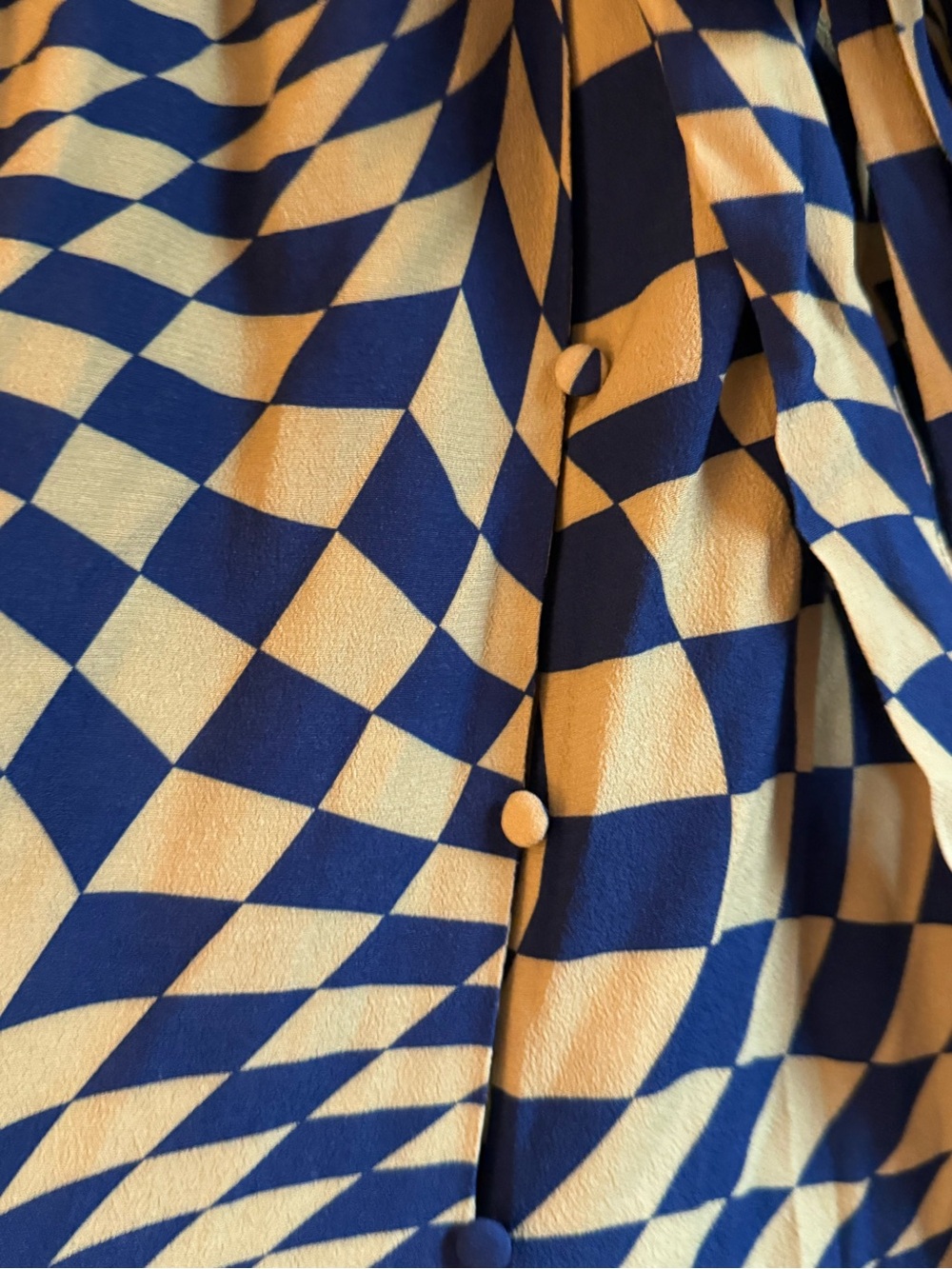 Karen Britchick The Drop Geometric Midi Shirt Dress with Tie Waist - Picture 7 of 9